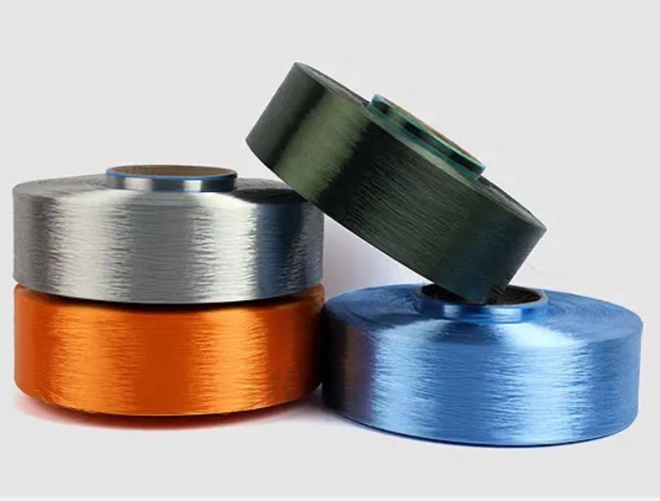HANYUN 100% polyester 300D FDY farebná filamentová priadza pre netkané textílie