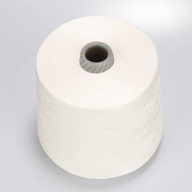 32S 80% Polyester 20% Bambus kompaktná siro spriadacia zmesová priadza na uterák